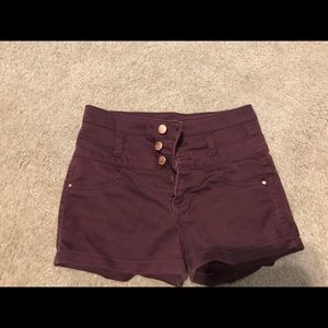 Maroon Shorts, SIZE 2